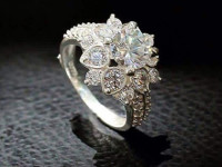 Bộ sưu tập nhẫn bạc nữ đính đá mới nhất 2016