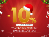 Chương trình khuyến mại nhân dịp Giáng Sinh 2016