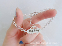 Địa chỉ mua lắc bạc khắc tên cho bé uy tín