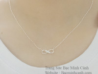 Trang sức bạc vô cực biểu tượng tình yêu bất diệt mãi mãi