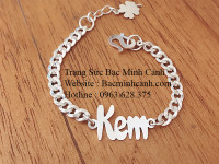 Địa chỉ làm lắc bạc khắc tên uy tín cho bé