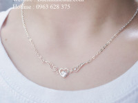 Trang sức bạc biểu tượng hình đôi cánh