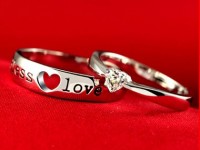 Nhẫn đôi Endless Love bằng bạc