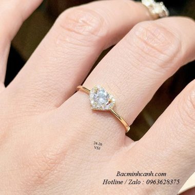 Vòng tay charm Hồ Ly chỉ đỏ vàng 10K LTNU164 nhan-bac-nu-trai-tim-dinh-da-nnu123-0711-380x380