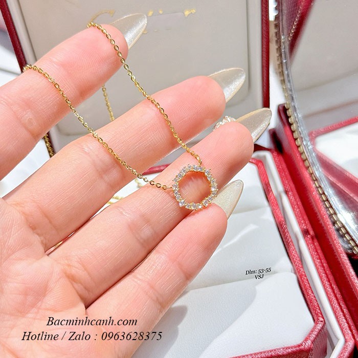 Dây chuyền huyền thoại biển xanh vàng 10k DCNU383 day-chuyen-huyen-thoai-bien-xanh-vang-10k-1