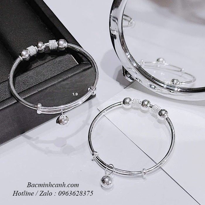 Lắc tay bạc trẻ em dễ thương TE028 lac-tay-bac-tre-em-de-thuong-te028-2910-1