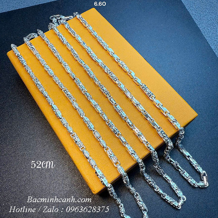 Dây chuyền bạc nam DCN148