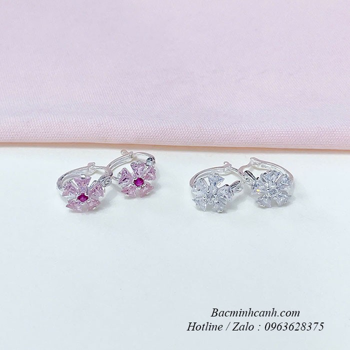 Bông tai bạc trẻ em hoa bấm BT356 bong-tai-tre-em-hoa-bam-bt356-1
