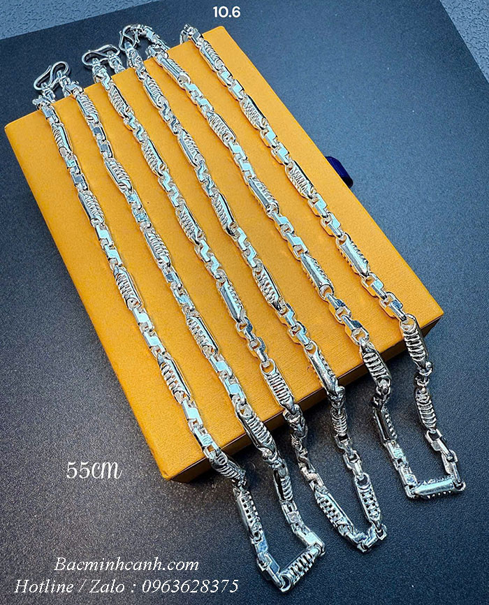 Dây chuyền bạc nam DCN152