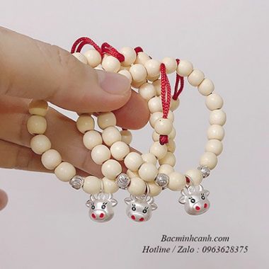 Charm Mèo Thần Tài may mắn bằng bạc - C001 vong-dau-tam-charm-trau-cuoi-cho-be-134-3-380x380