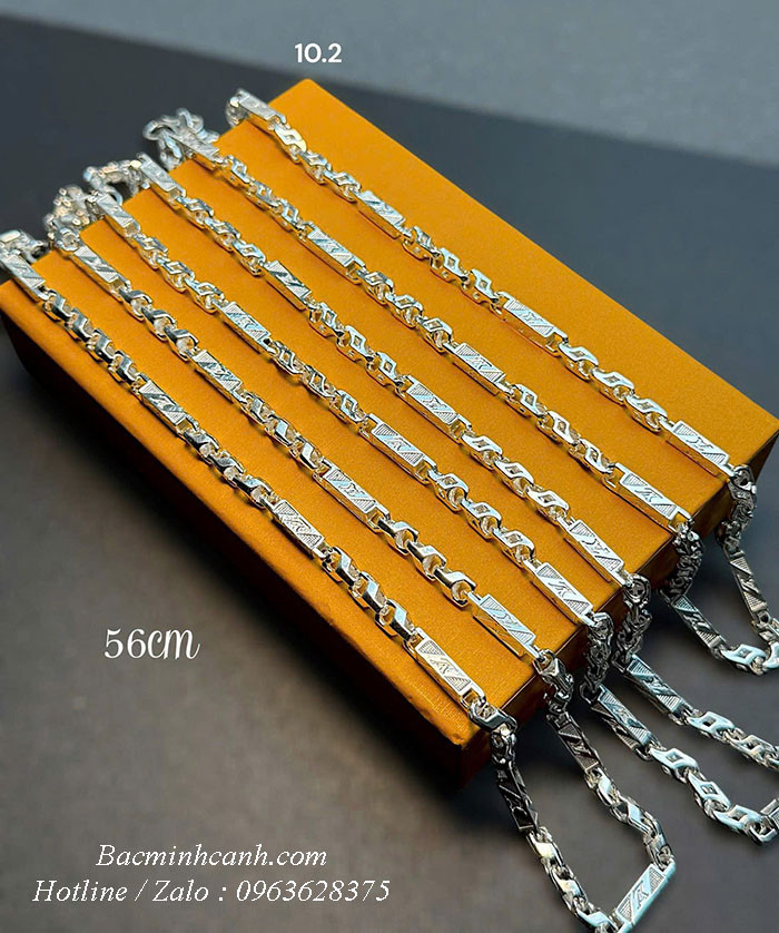 Dây chuyền bạc nam DCN150