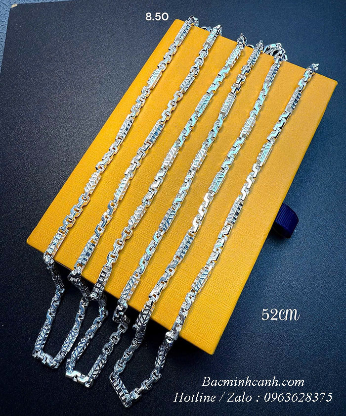Dây chuyền bạc nam DCN156