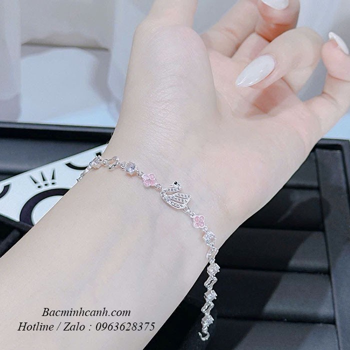 Lắc tay bạc nữ thiên nga LTNU291 lac-tay-bac-nu-thien-nga-ltnu291-2