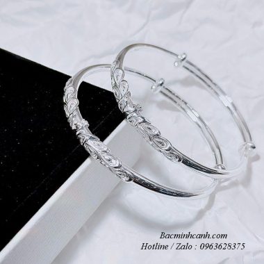 Vòng tay bạc nữ liên hoa mix bi LTNU438 vong-tay-bac-nu-hoa-tiet-chim-cong-ltnu437-1-380x380