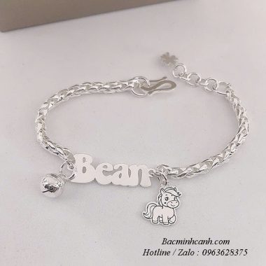 Vòng dâu tằm con Ngựa khắc tên cho bé VDT032 lac-bac-hinh-con-ngua-khac-ten-cho-be-te432-2401-2-380x380