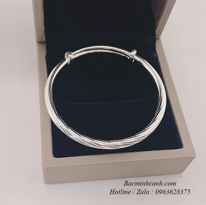 Vòng bạc sóng trơn basic cho bé TE466