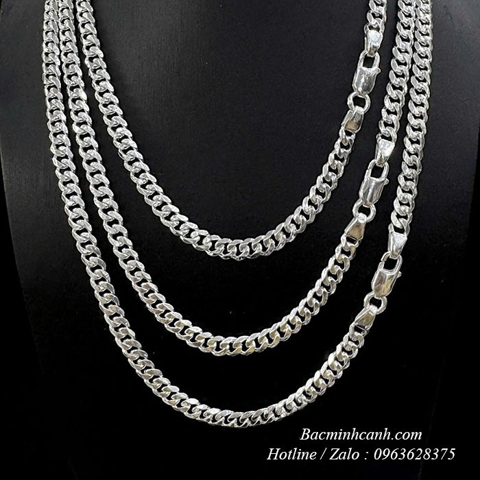 Dây Chuyền Bạc Nam Simple Luxury DCN162 day-chuyen-bac-nam-Simple-Luxury-dcn162-2