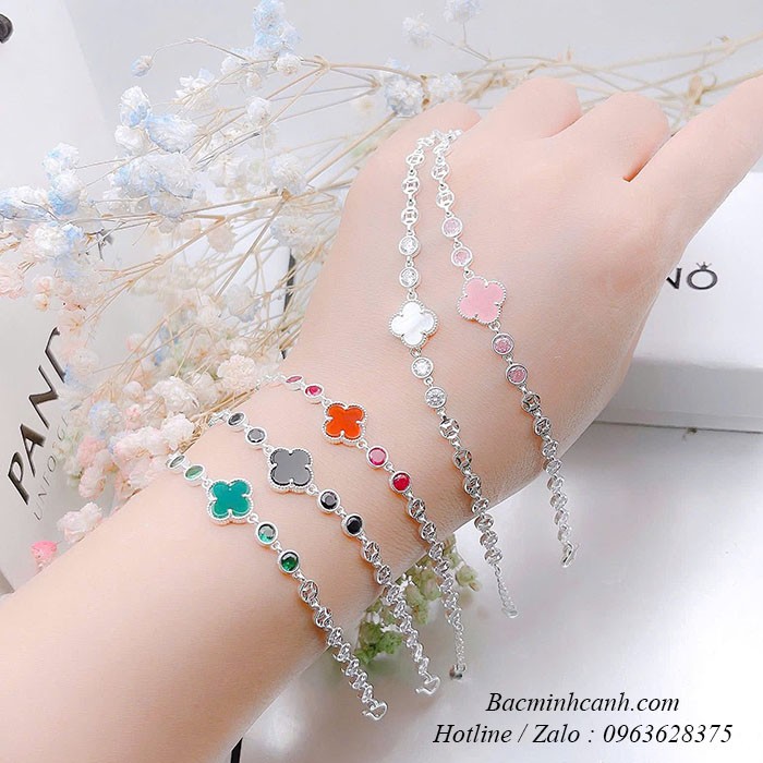 Lắc tay bạc nữ kim tiền cỏ 4 lá LTNU413 lac-tay-bac-nu-kim-tien-co-4-la-ltnu413-2