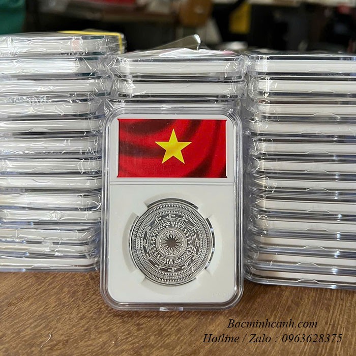 Đồng bạc Trống Đồng Đông Sơn DX016 dong-bac-nguyen-chat-trong-dong-dong-son-1