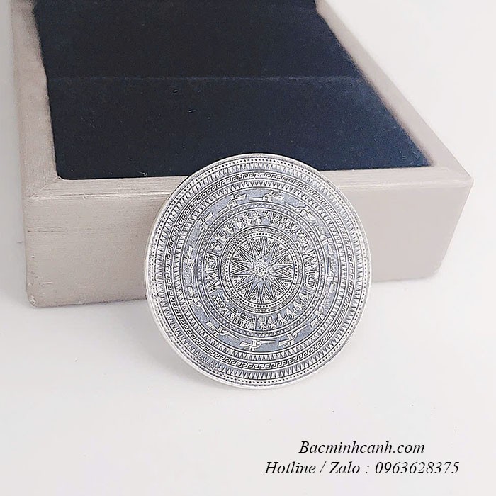 Đồng bạc Trống Đồng Đông Sơn DX016 dong-bac-nguyen-chat-trong-dong-dong-son-4