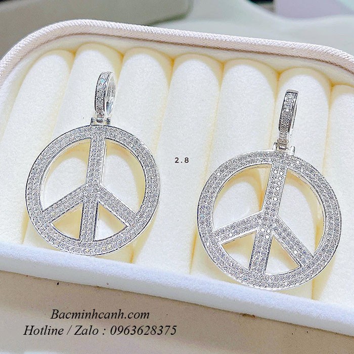 Mặt dây chuyền bạc nam MN078