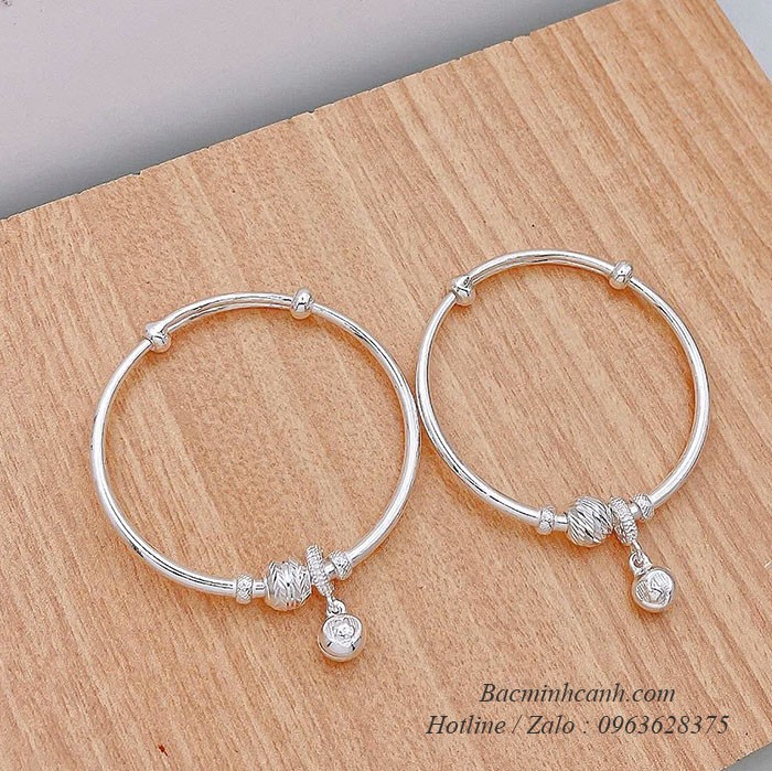 Vòng bạc trẻ em chuông chữ phúc TE472 vong-bac-tre-em-chuong-chu-phuc-te472-2