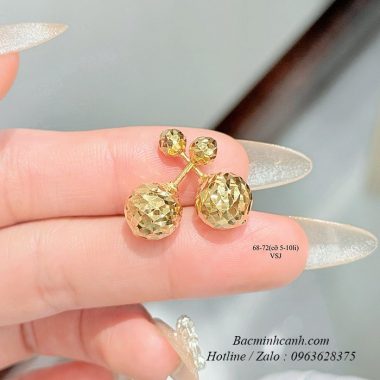 Bông tai cỏ 4 lá đen chốt ren vặn vàng 10k BT398 bong-tai-dior-chot-ren-van-vang-10k-bt457-380x380