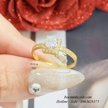 Nhẫn nữ vàng 10k hình nơ đính đá NNU239 nhan-nu-vang-tay-10k-mat-vuong-dinh-da-nnu245-2-380x380
