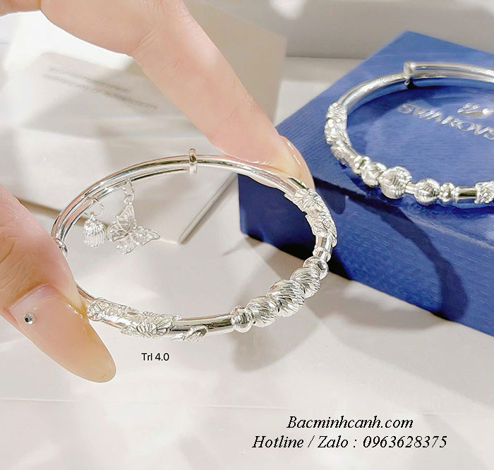 Vòng tay bạc nữ liên hoa mix bi LTNU438 vong-tay-bac-nu-lien-hoa-mix-bi-ltnu438-5