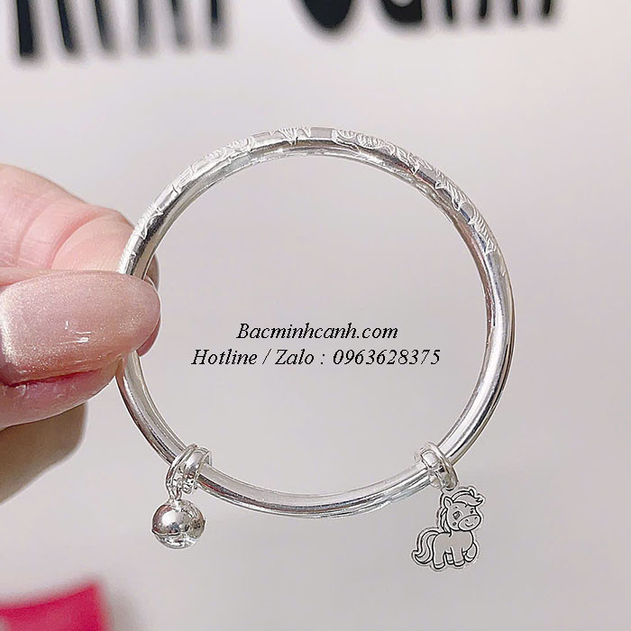 Kiềng tay chân bạc con Ngựa cho bé yêu TE479 kieng-tay-chan-bac-hinh-con-ngua-cho-be-yeu-te479-1
