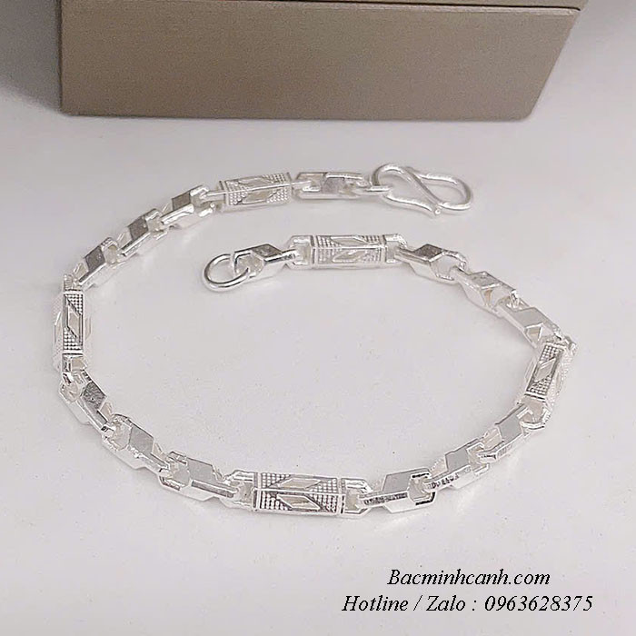 Lắc tay bạc nam LTN081